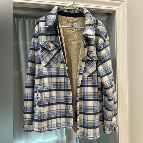 Jackets & Blazers - Sherpa button up